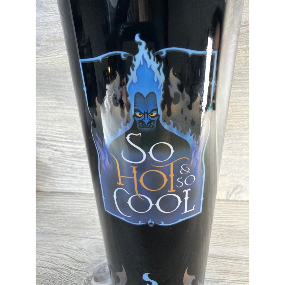 Walt Disney Parks Villains Hades Water Bottle Corkcicle "So Hot & So Cool" 16 oz - Picture 2 of 7